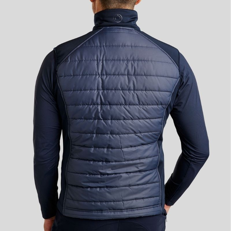 Gilet hybride Homme Emanuel Softshell Bleu Marine