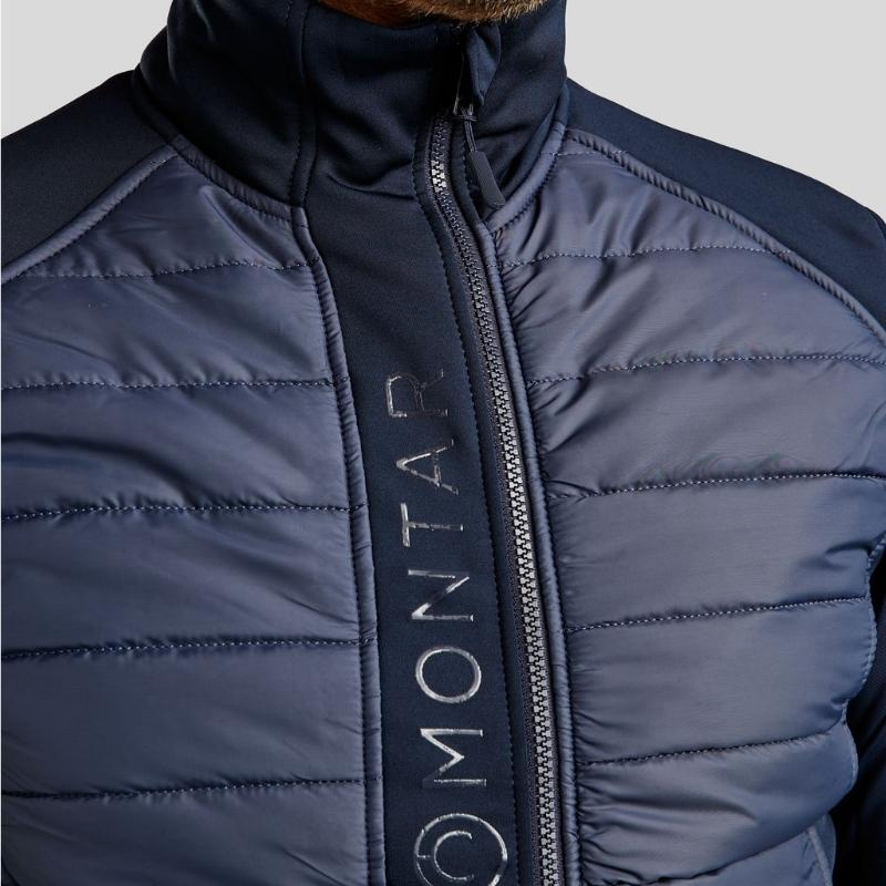 Gilet hybride Homme Emanuel Softshell Bleu Marine