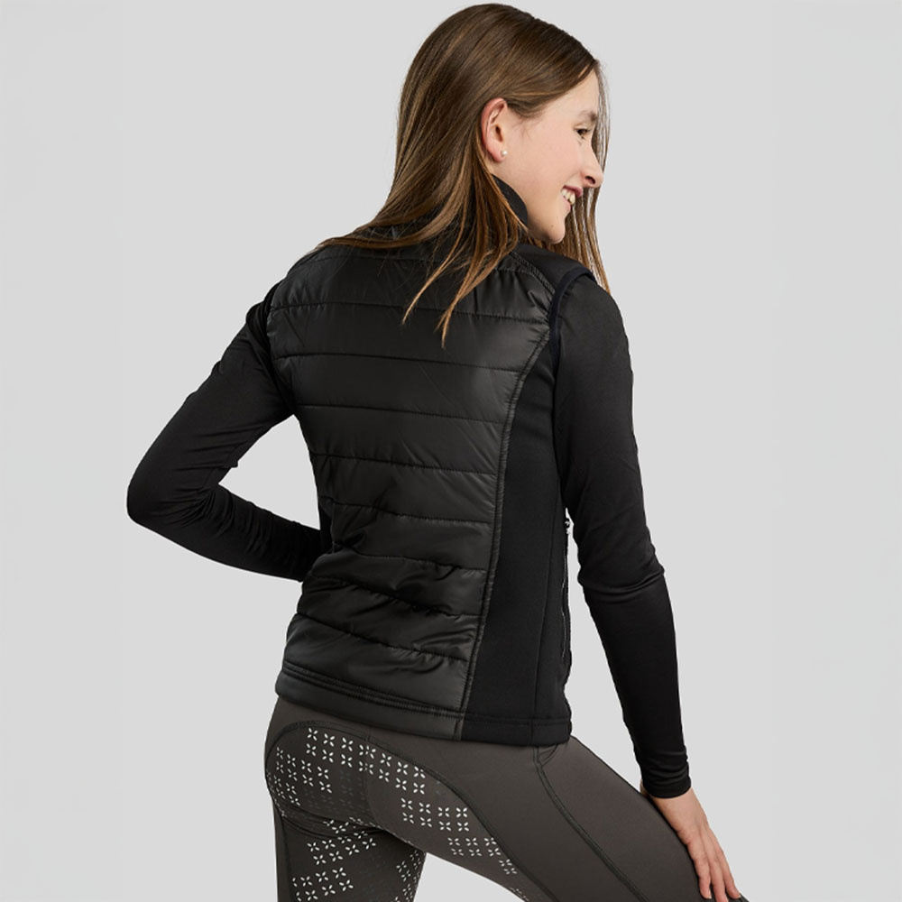 Gilet hybride Enfant/Junior Emma Softshell Noir