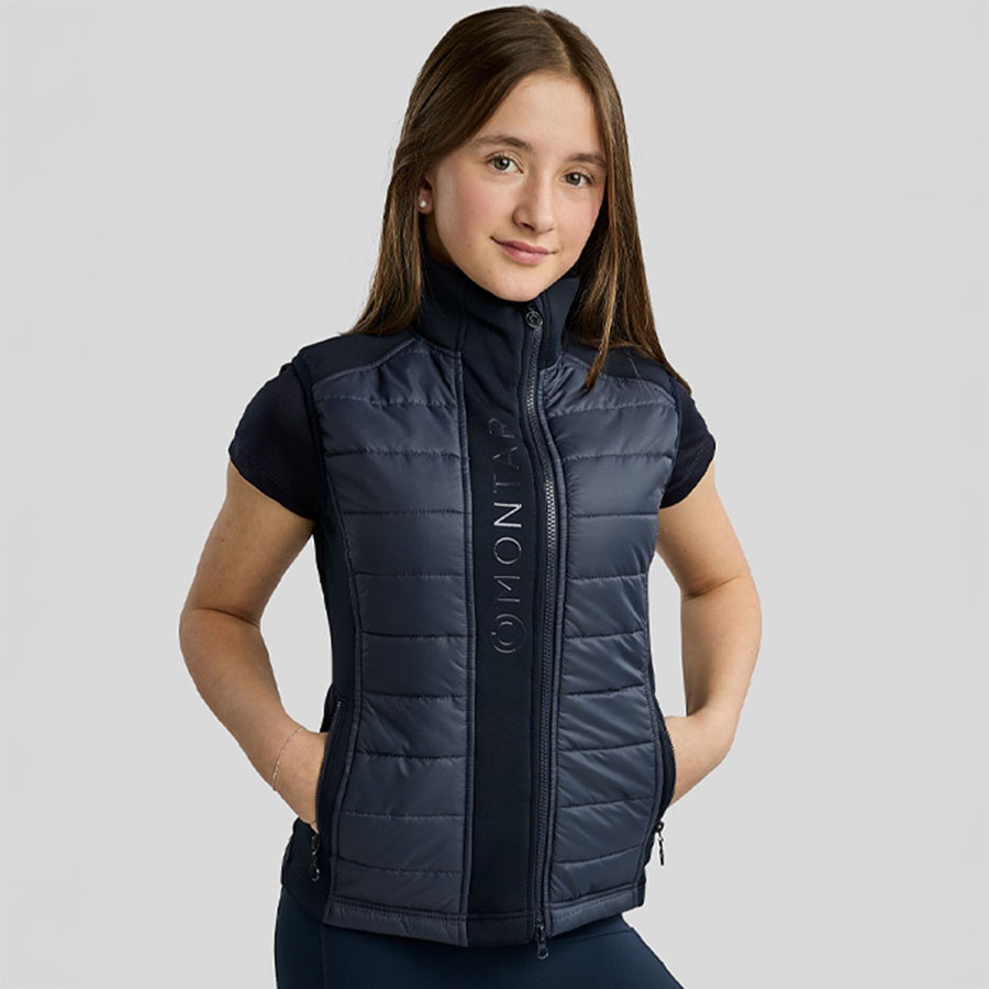 Gilet hybride Enfant/Junior Emma Softshell Bleu Marine