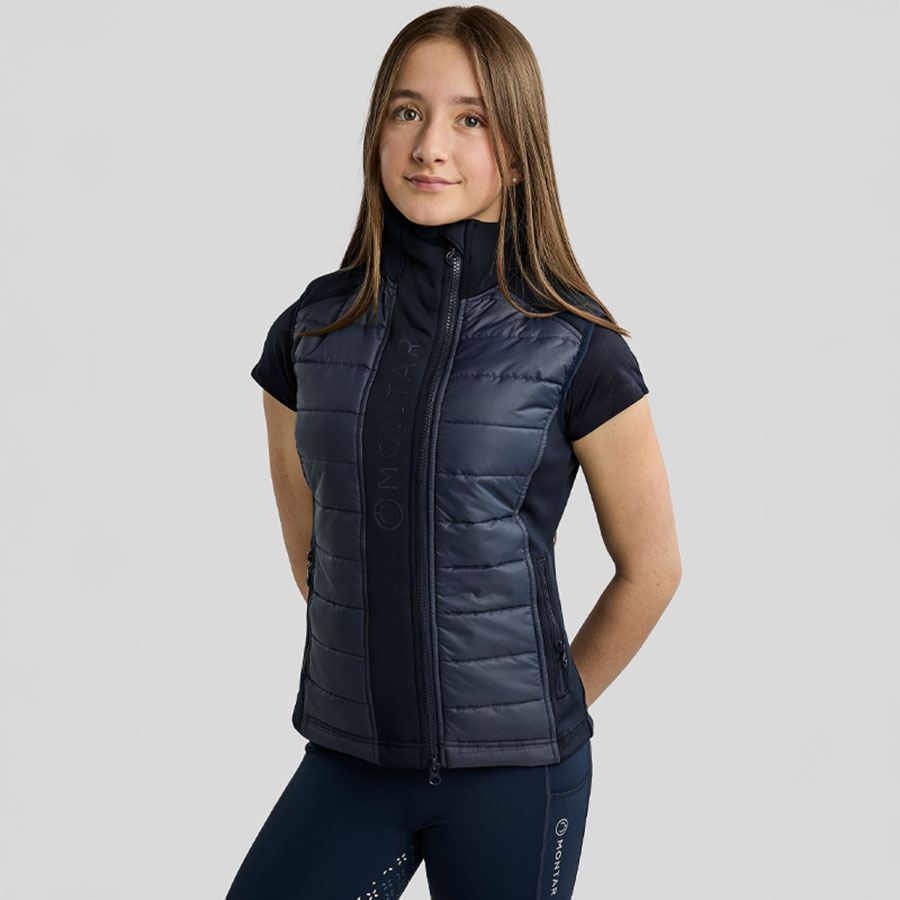 Gilet hybride Enfant/Junior Emma Softshell Bleu Marine