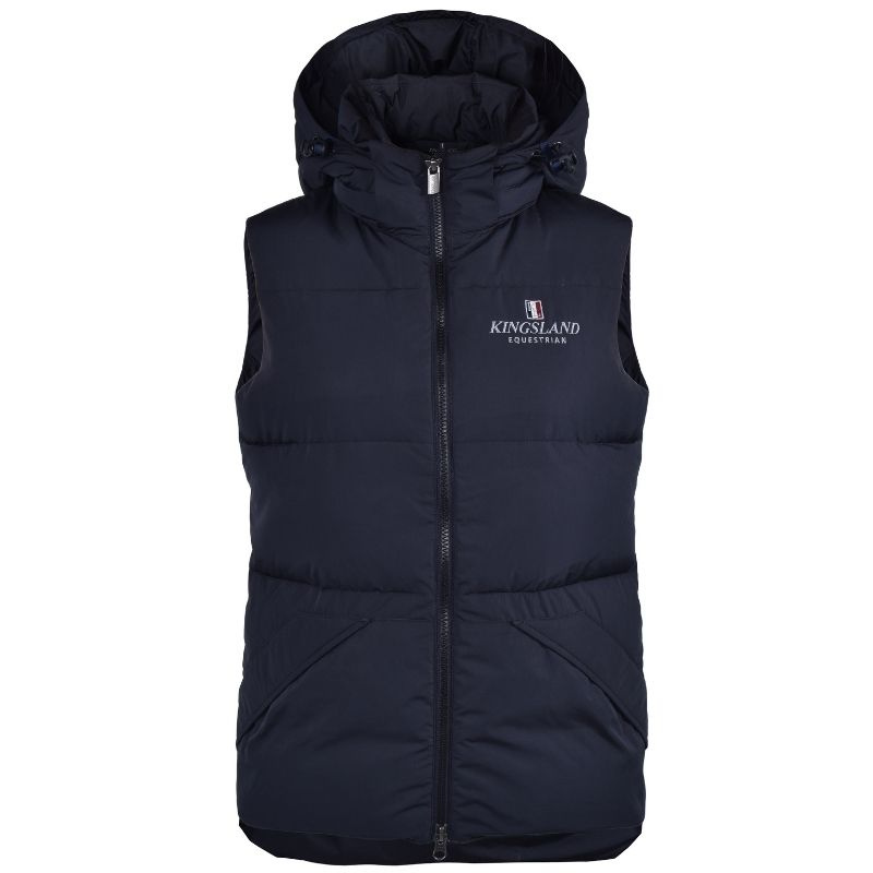 Gilet d'équitation Classic Unisex Down Bleu Marine