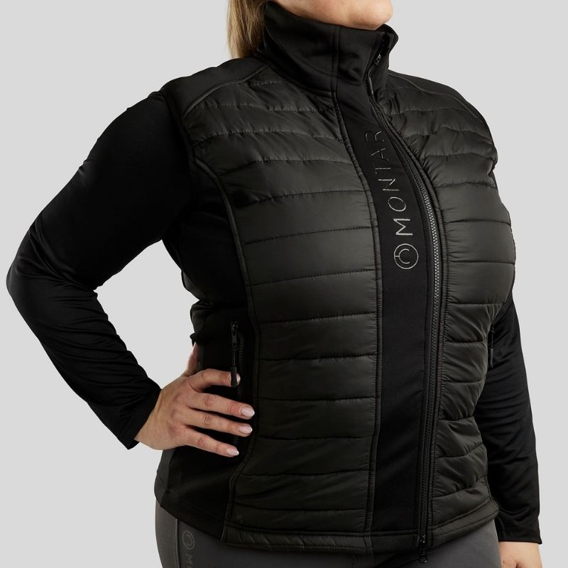 Gilet hybride Emma Softshell Curve Noir