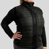 Gilet hybride Emma Softshell Curve Noir Gilet hybride Emma Softshell Curve Noir