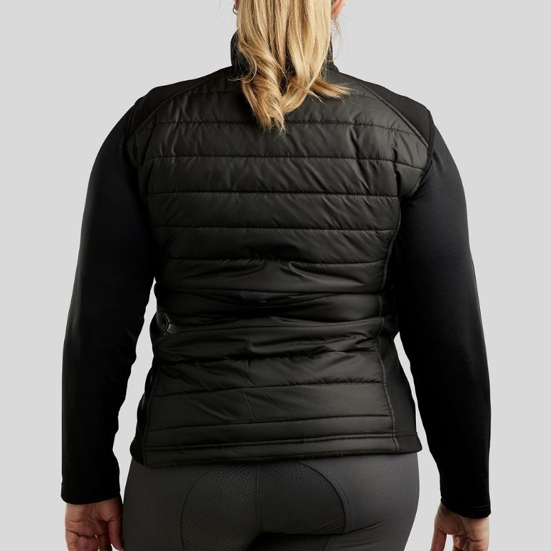 Gilet hybride Emma Softshell Curve Noir