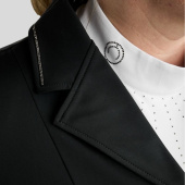 Veste de concours MoFlair Softshell Gun Metal Crystals Curve Noir Veste de concours MoFlair Softshell Gun Metal Crystals Curve Noir