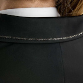 Veste de concours MoFlair Softshell Gun Metal Crystals Curve Noir Veste de concours MoFlair Softshell Gun Metal Crystals Curve Noir