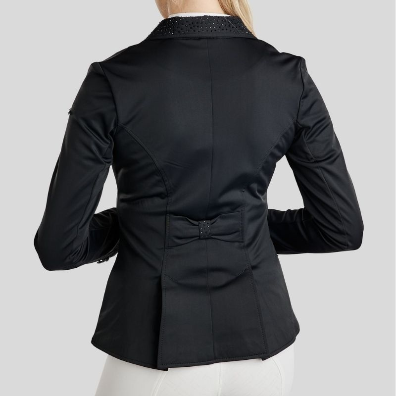 Frac de dressage court Softshell Noir