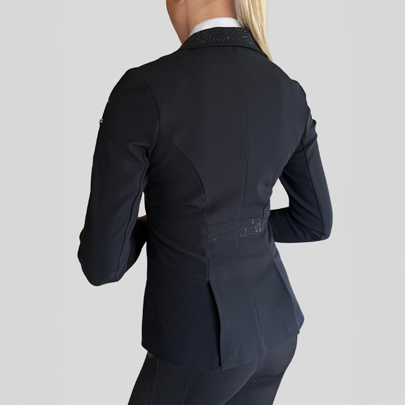 Frac court MoDarla Softshell  Gunmetal Crystals Noir