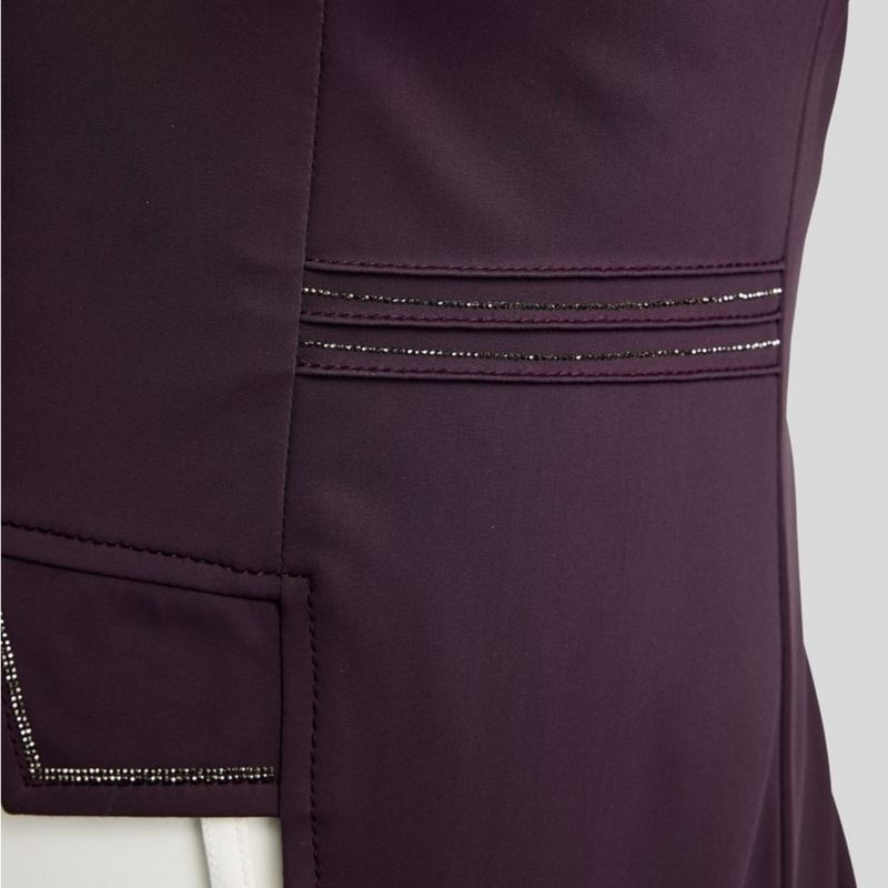 Frac court MoKylie Softshell Gun Metal Crystals Fig