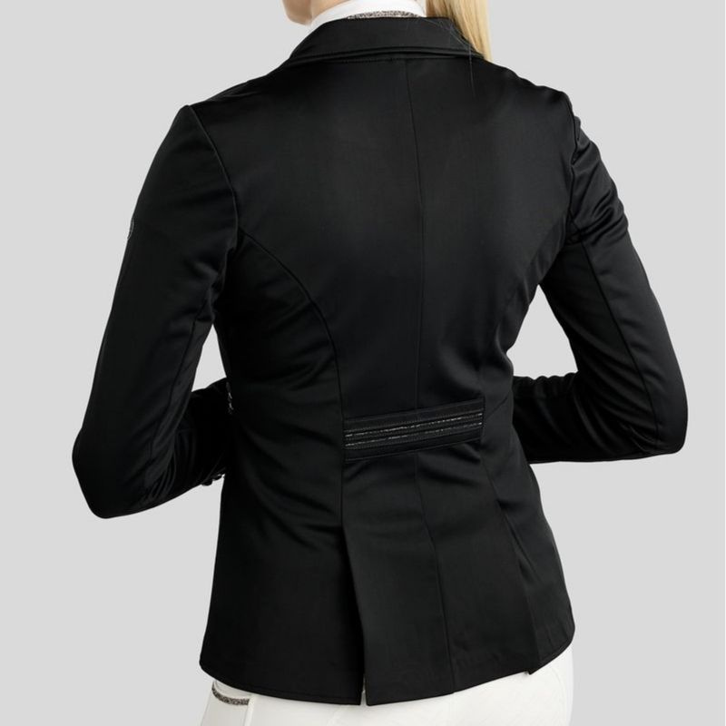 Frac court MoKylie Softshell Gun Metal Crystals Noir