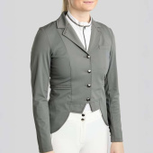 Frac court MoKylie Softshell Gun Metal Crystals Gris Frac court MoKylie Softshell Gun Metal Crystals Gris