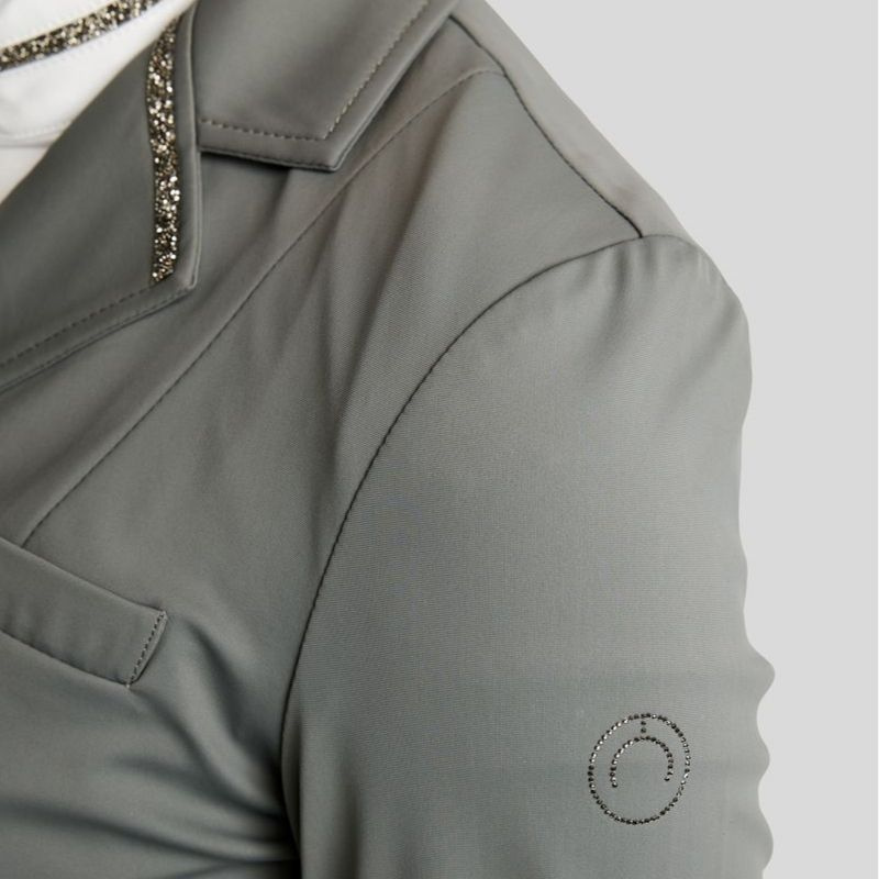 Frac court MoKylie Softshell Gun Metal Crystals Gris