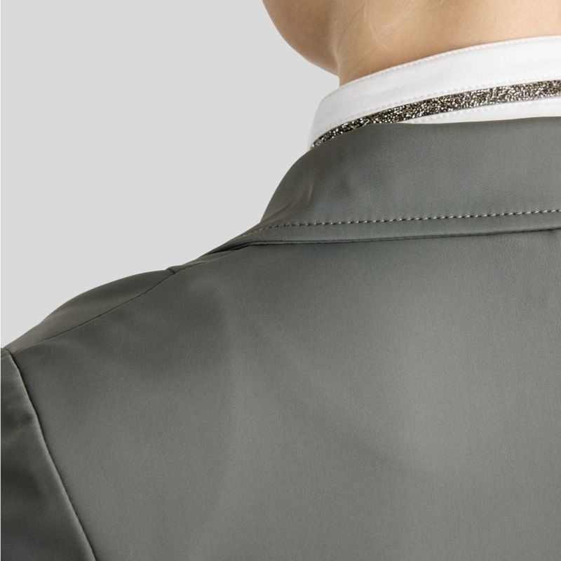 Frac court MoKylie Softshell Gun Metal Crystals Gris