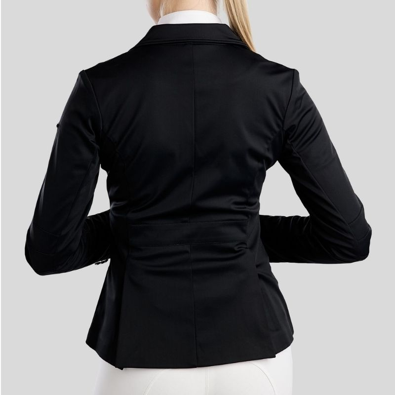 Veste de concours MoGloria Softshell Caviar Tape Noir
