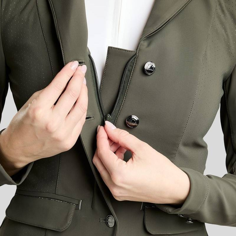 Veste de concours MoZida Refined Lasercut Forest Green