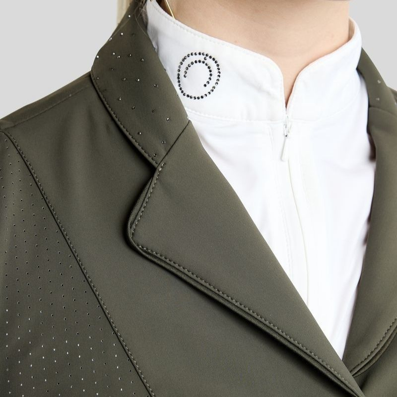 Veste de concours MoZida Refined Lasercut Forest Green