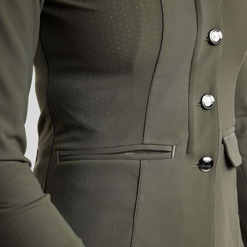 Veste de concours MoZida Refined Lasercut Forest Green