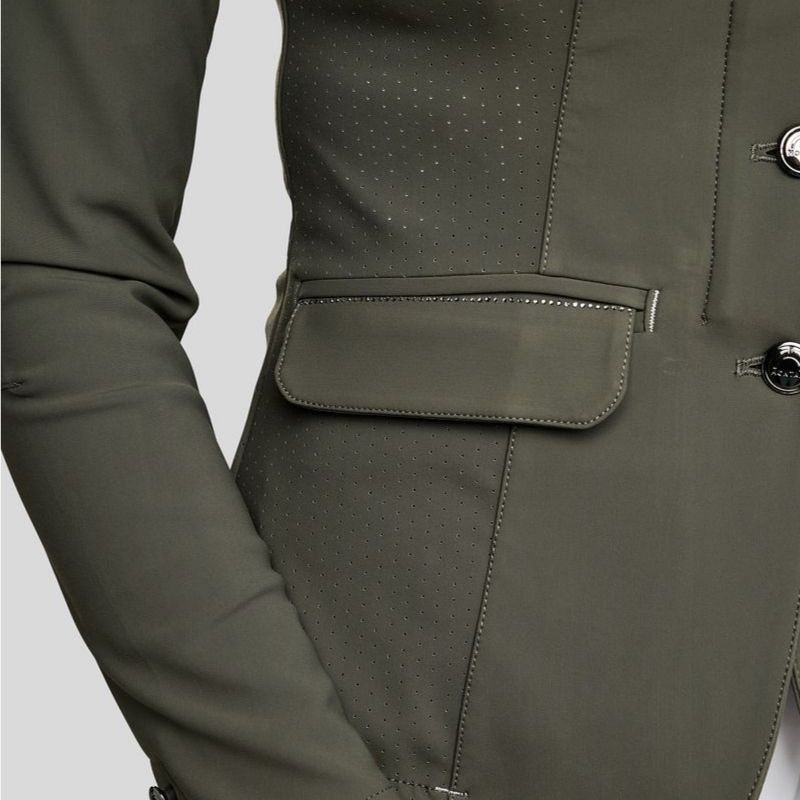 Veste de concours MoZida Refined Lasercut Forest Green
