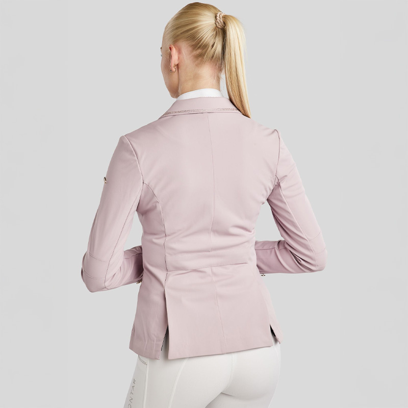 Veste de concours MoBlair Softshell Champagne Crystals Cheeky Pink