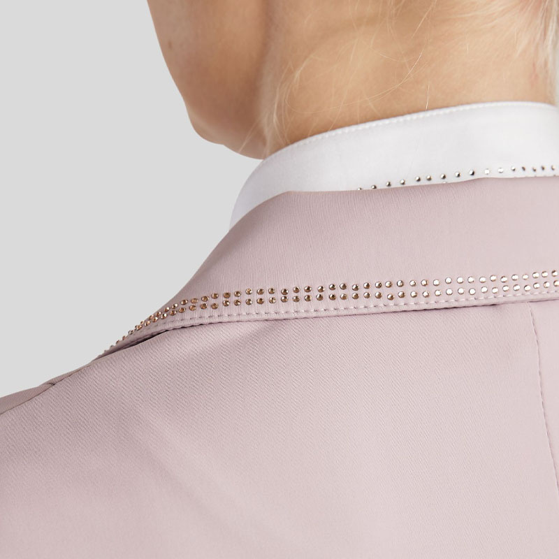 Veste de concours MoBlair Softshell Champagne Crystals Cheeky Pink