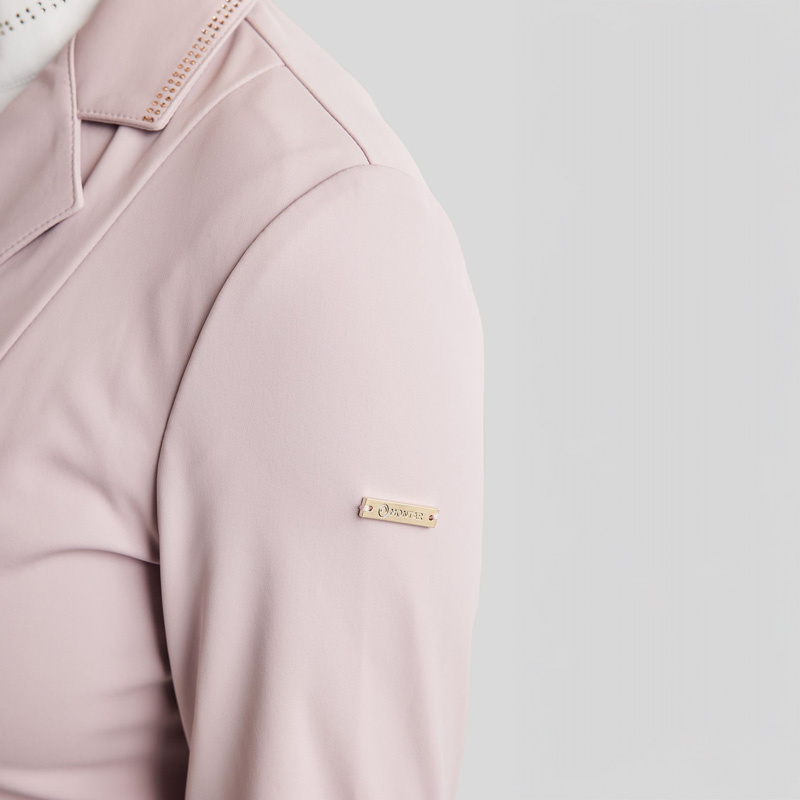 Veste de concours MoBlair Softshell Champagne Crystals Cheeky Pink