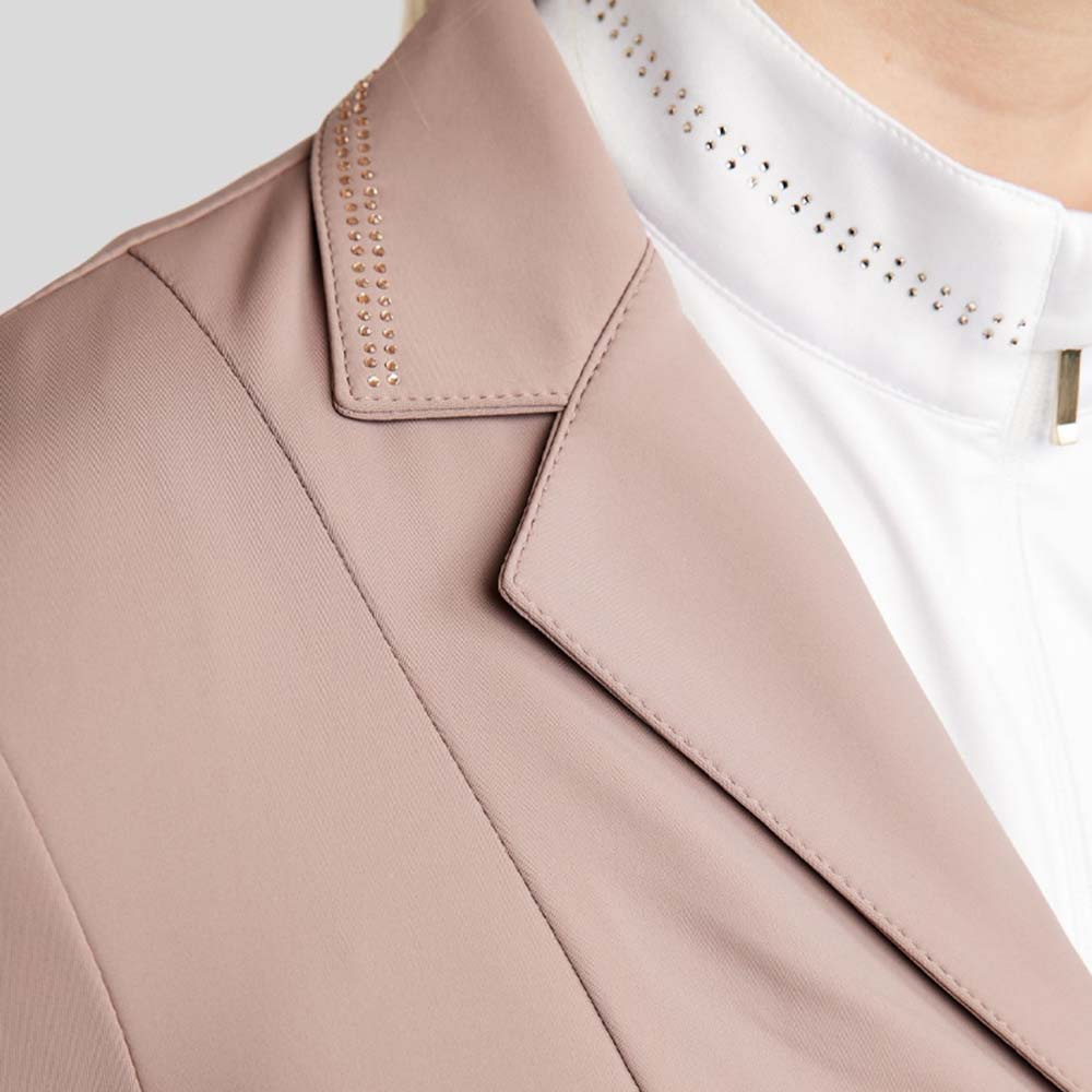 Veste de concours MoBlair Softshell Champagne Crystals Blush