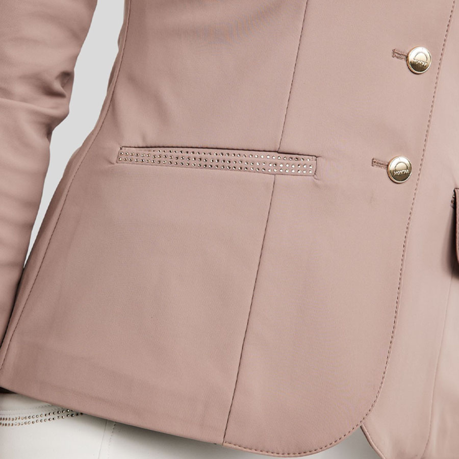 Veste de concours MoBlair Softshell Champagne Crystals Blush