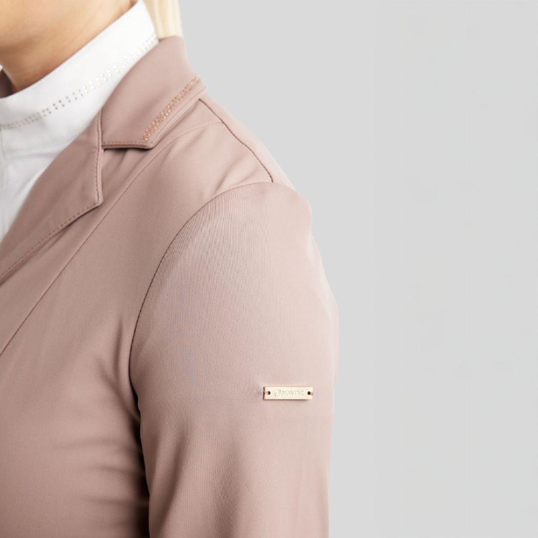 Veste de concours MoBlair Softshell Champagne Crystals Blush