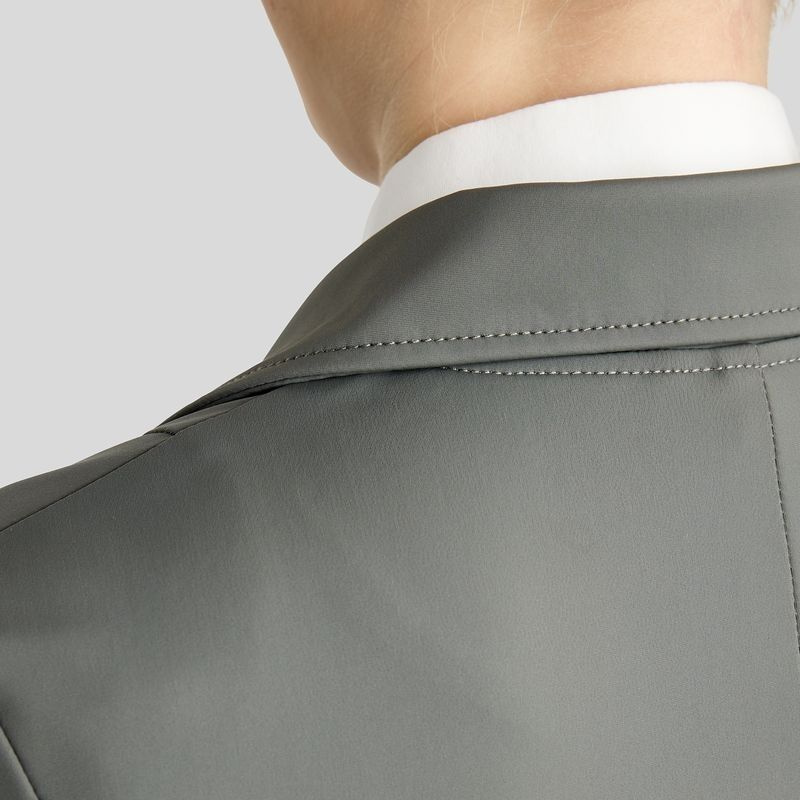 Veste de concours MoKira Softshell Gun Metal Crystals Gris