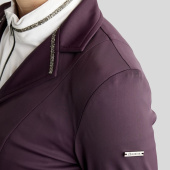 Veste de concours MoKelly Softshell Gun Metal Crystals Fig Veste de concours MoKelly Softshell Gun Metal Crystals Fig