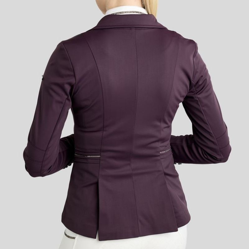 Veste de concours MoKelly Softshell Gun Metal Crystals Fig