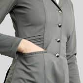 Veste de concours MoKelly Softshell Gun Metal Crystals Gris Veste de concours MoKelly Softshell Gun Metal Crystals Gris