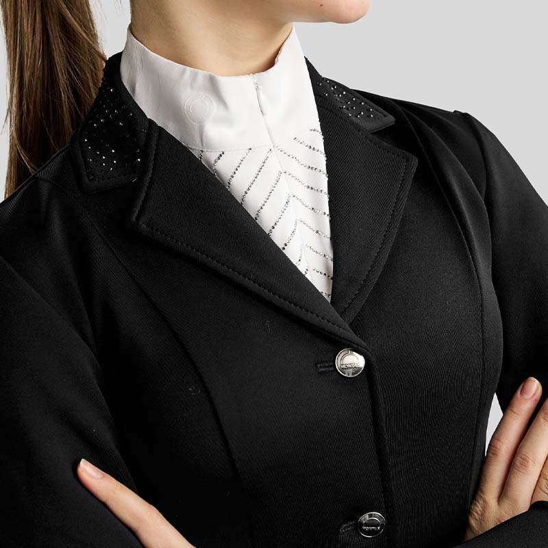 Veste de concours Enfant/Junior Crystals Noir