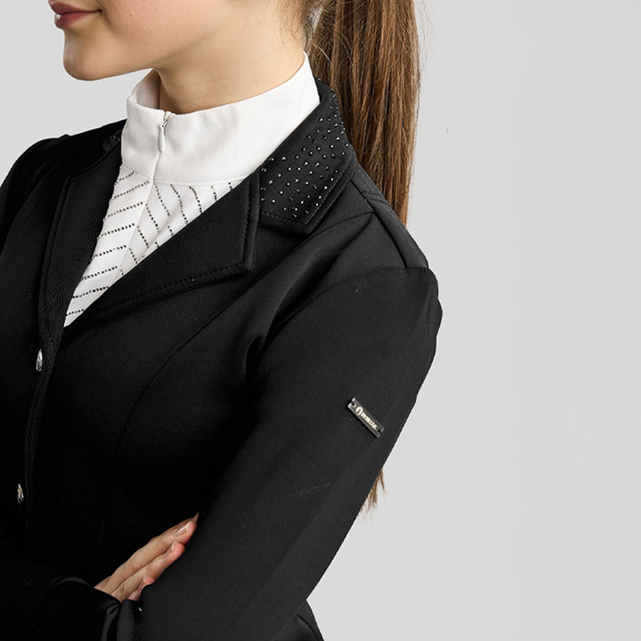 Veste de concours Enfant/Junior Crystals Noir