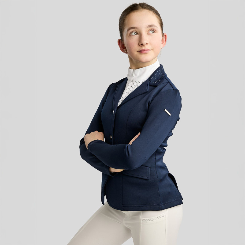 Veste de concours Enfant/Junior Crystals Bleu Marine