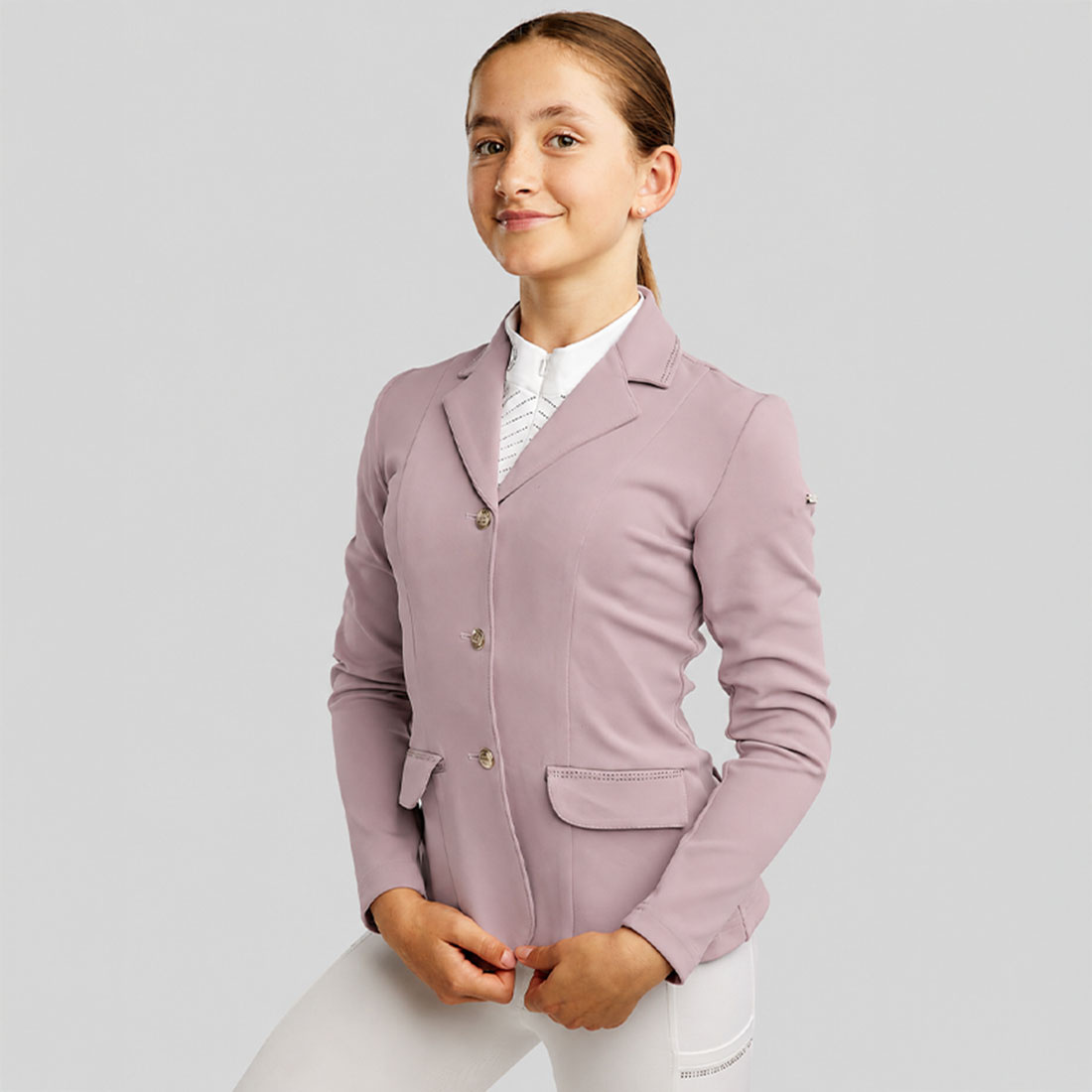 Veste de concours Enfant/Junior MoBlair Champagne Crystals Cheeky Pink