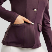 Veste de concours Enfant/Junior MoBlair Champagne Crystals Fig Veste de concours Enfant/Junior MoBlair Champagne Crystals Fig