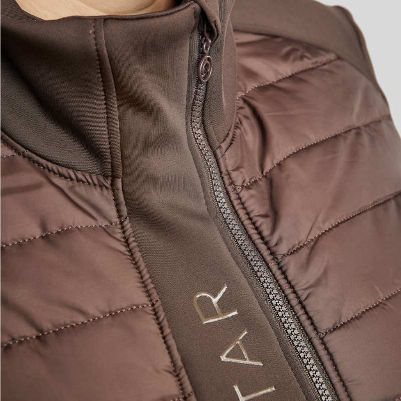 Veste hybride Emma Softshell Curve Marron
