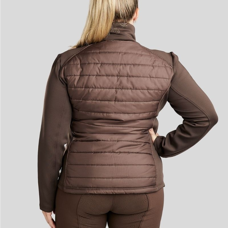 Veste hybride Emma Softshell Curve Marron