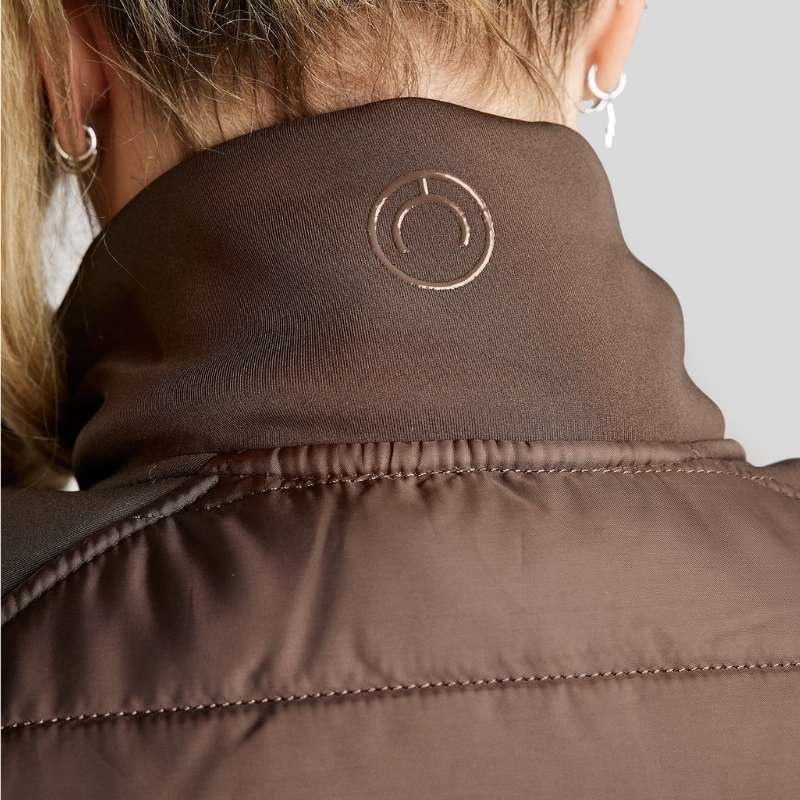 Veste hybride Emma Softshell Curve Marron