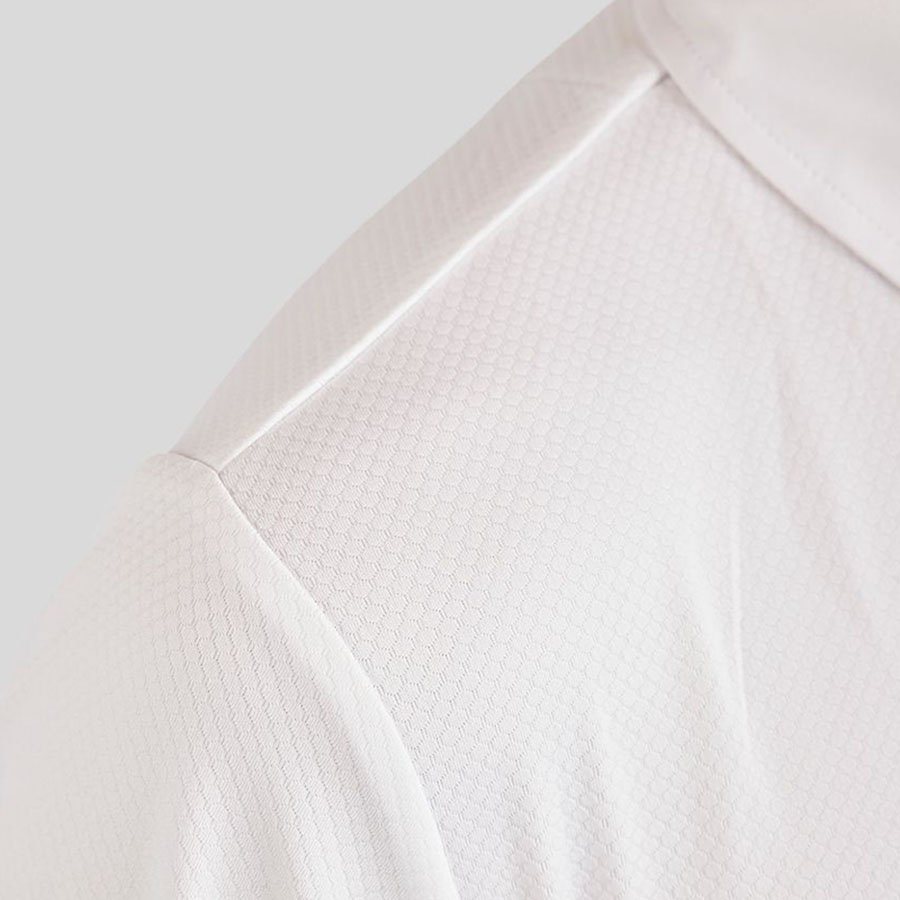 Chemise de concours homme MoWill Long Sleeve Blanc