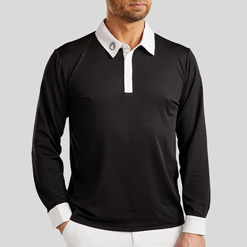 Chemise de concours homme MoWill Long Sleeve Noir