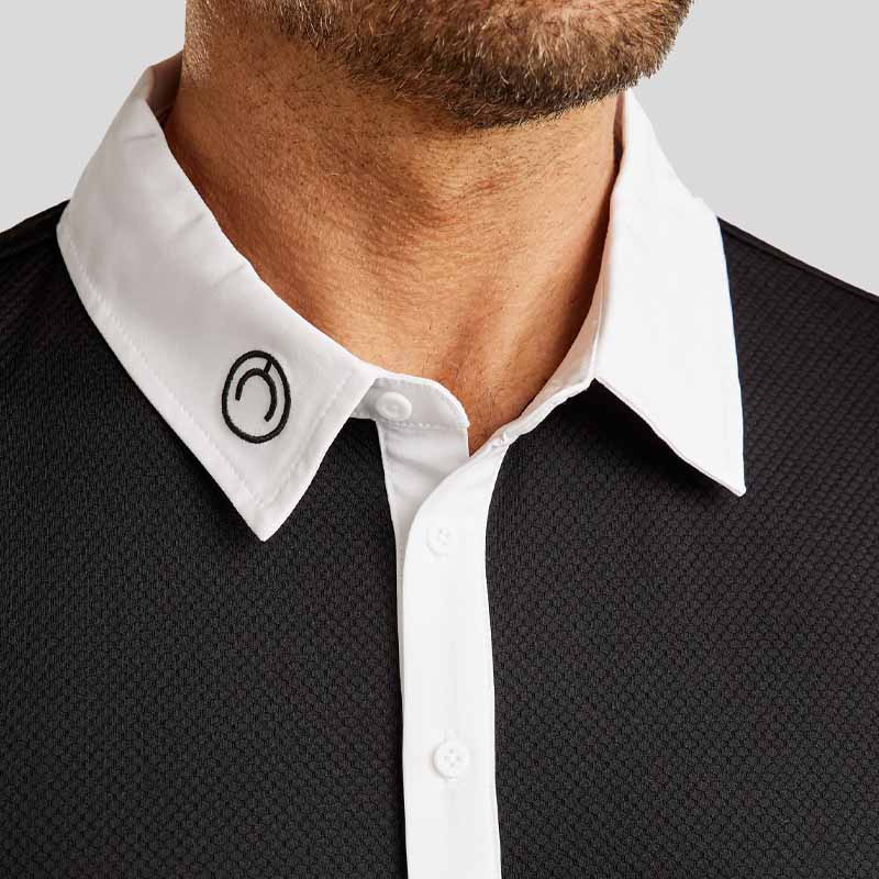 Chemise de concours homme MoWill Long Sleeve Noir