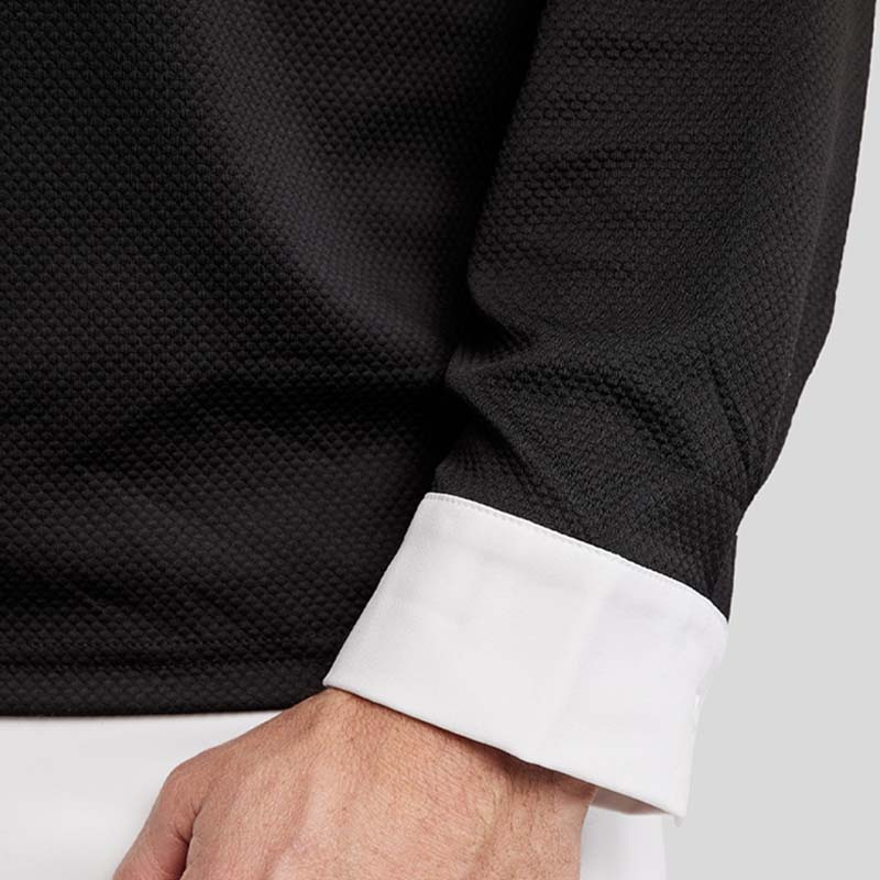 Chemise de concours homme MoWill Long Sleeve Noir