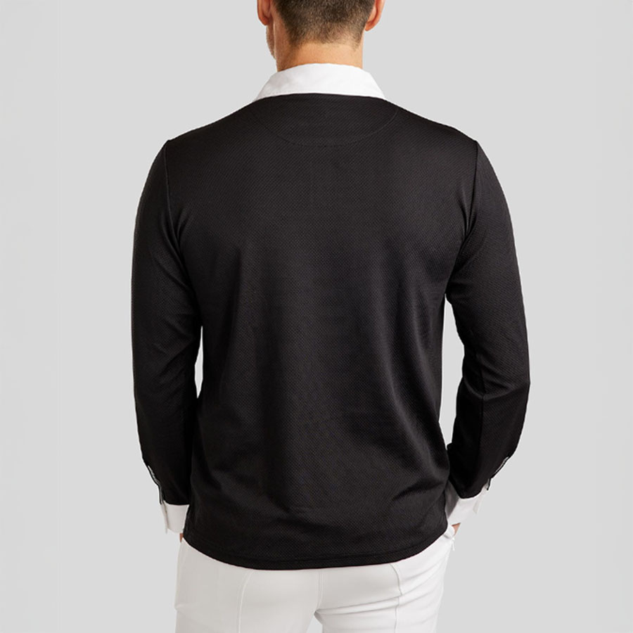 Chemise de concours homme MoWill Long Sleeve Noir
