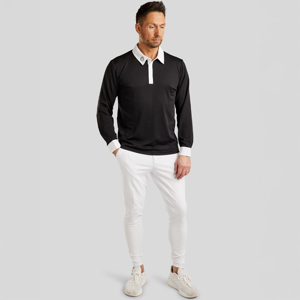 Chemise de concours homme MoWill Long Sleeve Noir