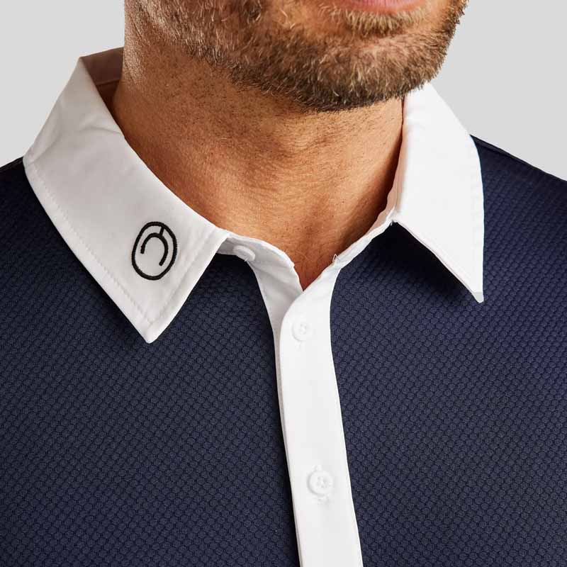 Chemise de concours homme MoWill Long Sleeve Bleu Marine