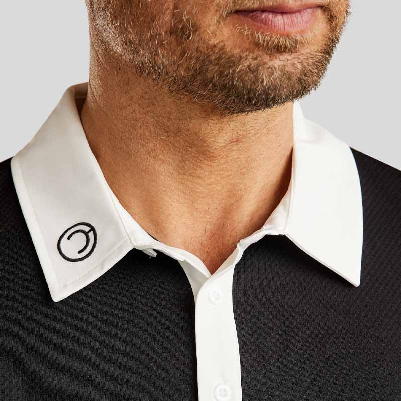 Chemise de concours homme MoWill Short Sleeve Noir