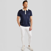 Chemise de concours homme MoWill Short Sleeve Bleu Marine Chemise de concours homme MoWill Short Sleeve Bleu Marine